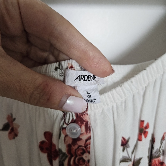 Ardene Summer Hi Low Dress SZ L - Picture 3 of 9